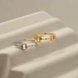 Horse Bit Ring(Gold) 【Silver925】
