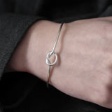 Knot Bangle 【Silver925】.