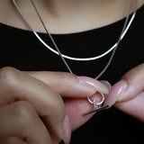 Long chain Necklace 【Silver925】