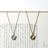 Horseshoe Necklace(Gold) 【Silver925】