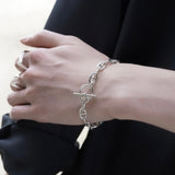 Anchor Chain Bracelet 【Silver925】