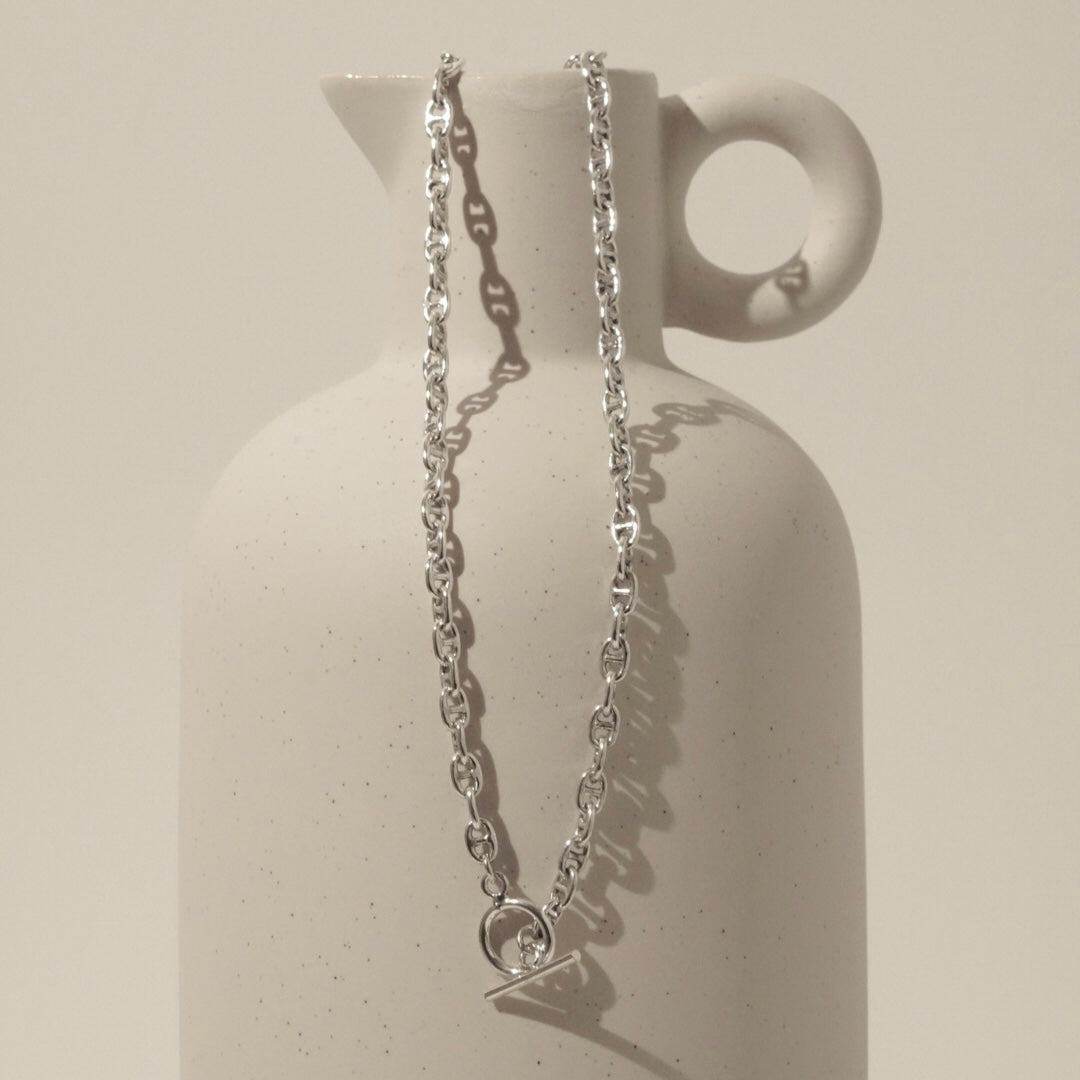 Anchor Chain Necklace 【Silver925】.
