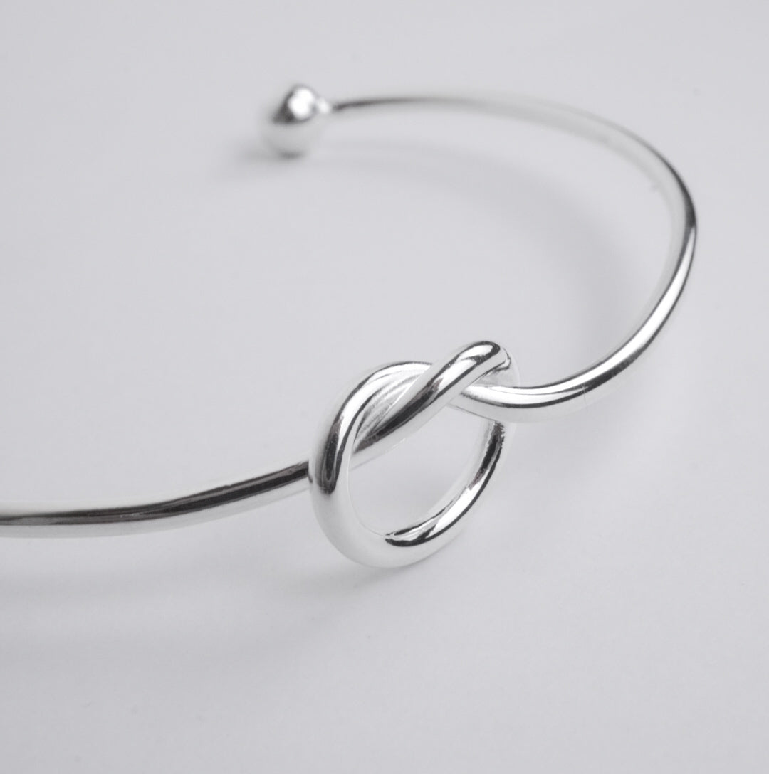 Knot Bangle 【Silver925】.
