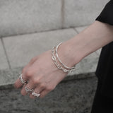 Anchor Chain Bracelet 【Silver925】