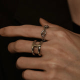 Anchor Chain Ring【Silver925】