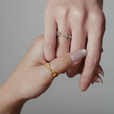 Horse Bit Ring(Gold) 【Silver925】
