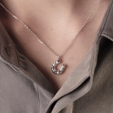 Horseshoe Necklace 【Silver925】