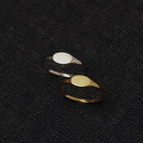 Narrow Circle Ring(Gold)【Silver925】