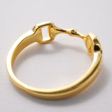 Horse Bit Ring(Gold) 【Silver925】