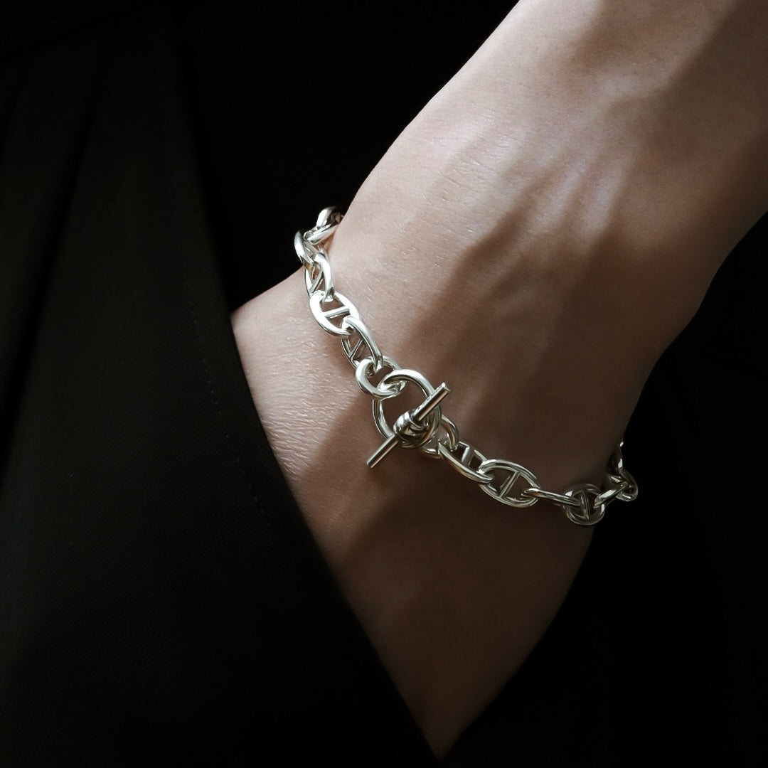 Anchor Chain Bracelet 【Silver925】