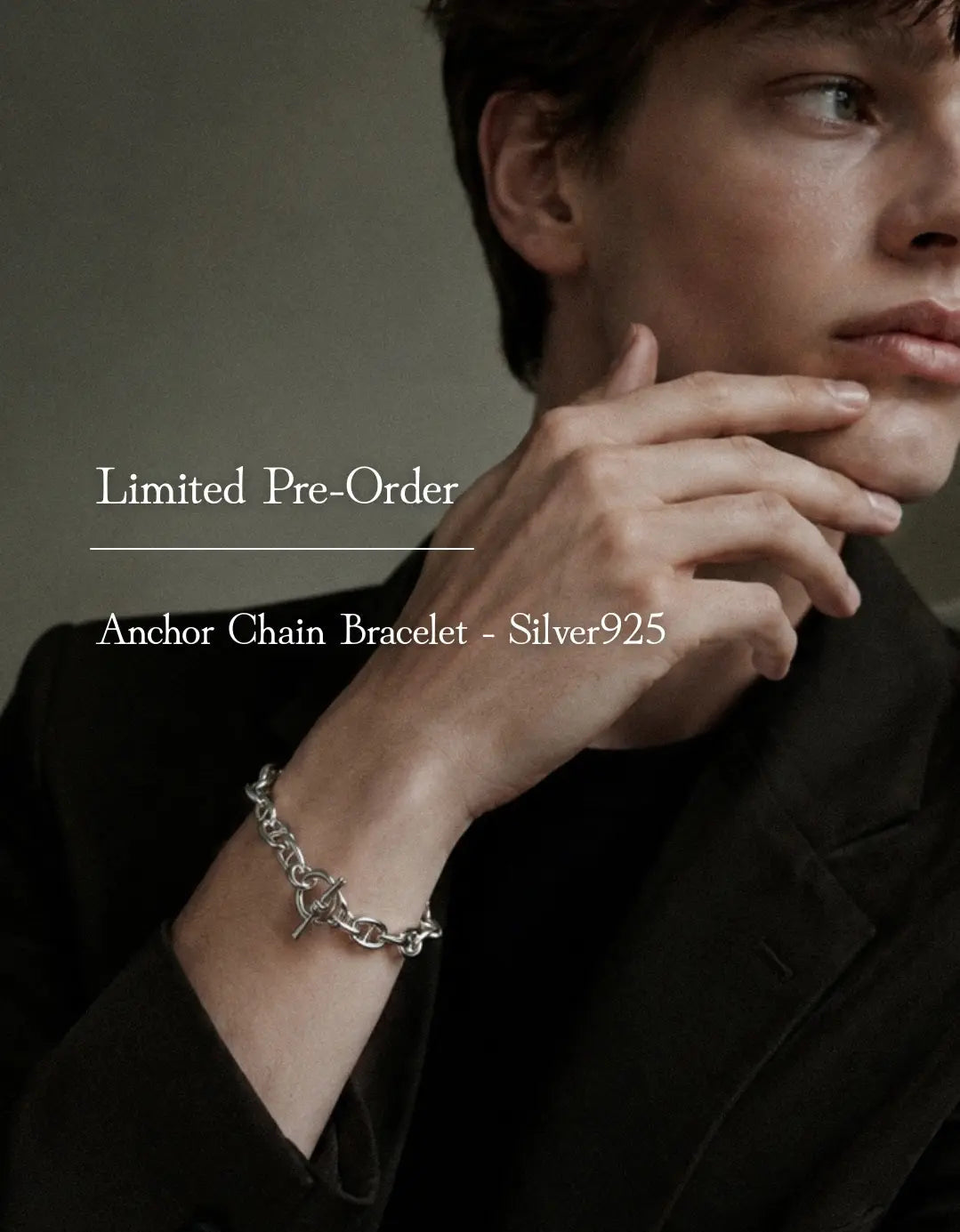 Anchor Chain Bracelet 【Silver925】 – FLÜGEL Anchor Chain Bracelet 【Silver925】 – FLÜGEL
